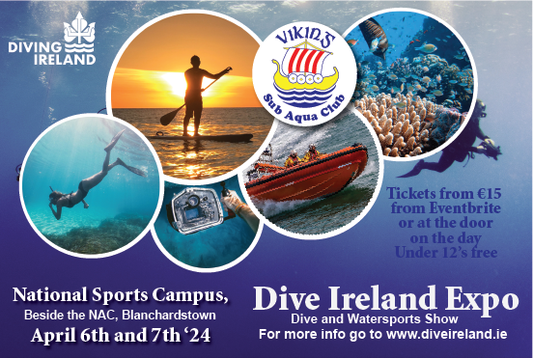 Come meet us at the Dive Ireland Expo