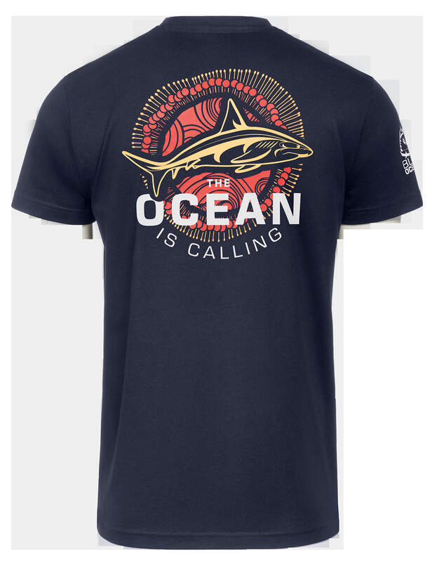 SSI T-Shirt The Ocean is Calling V-neck