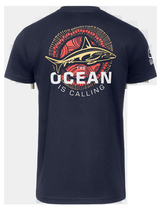 SSI T-Shirt The Ocean is Calling V-neck