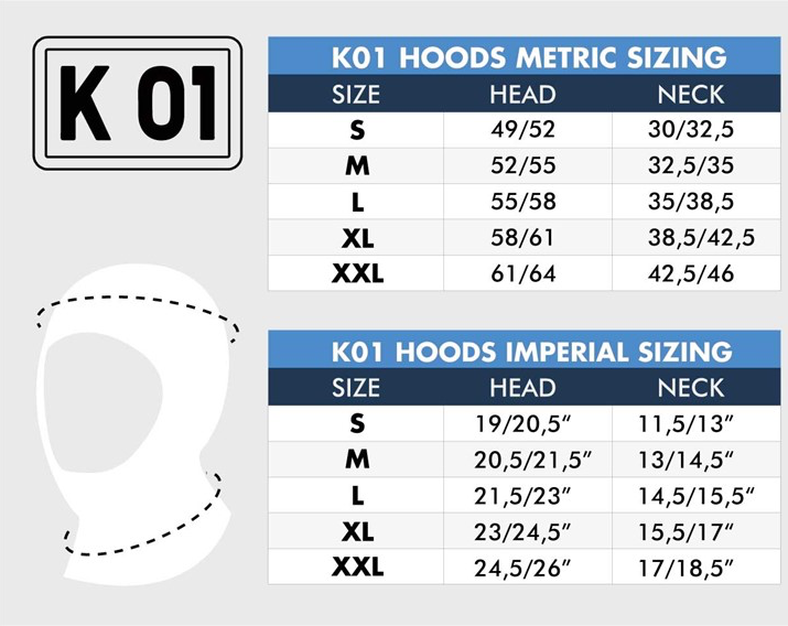 K01 Hood 8 mm