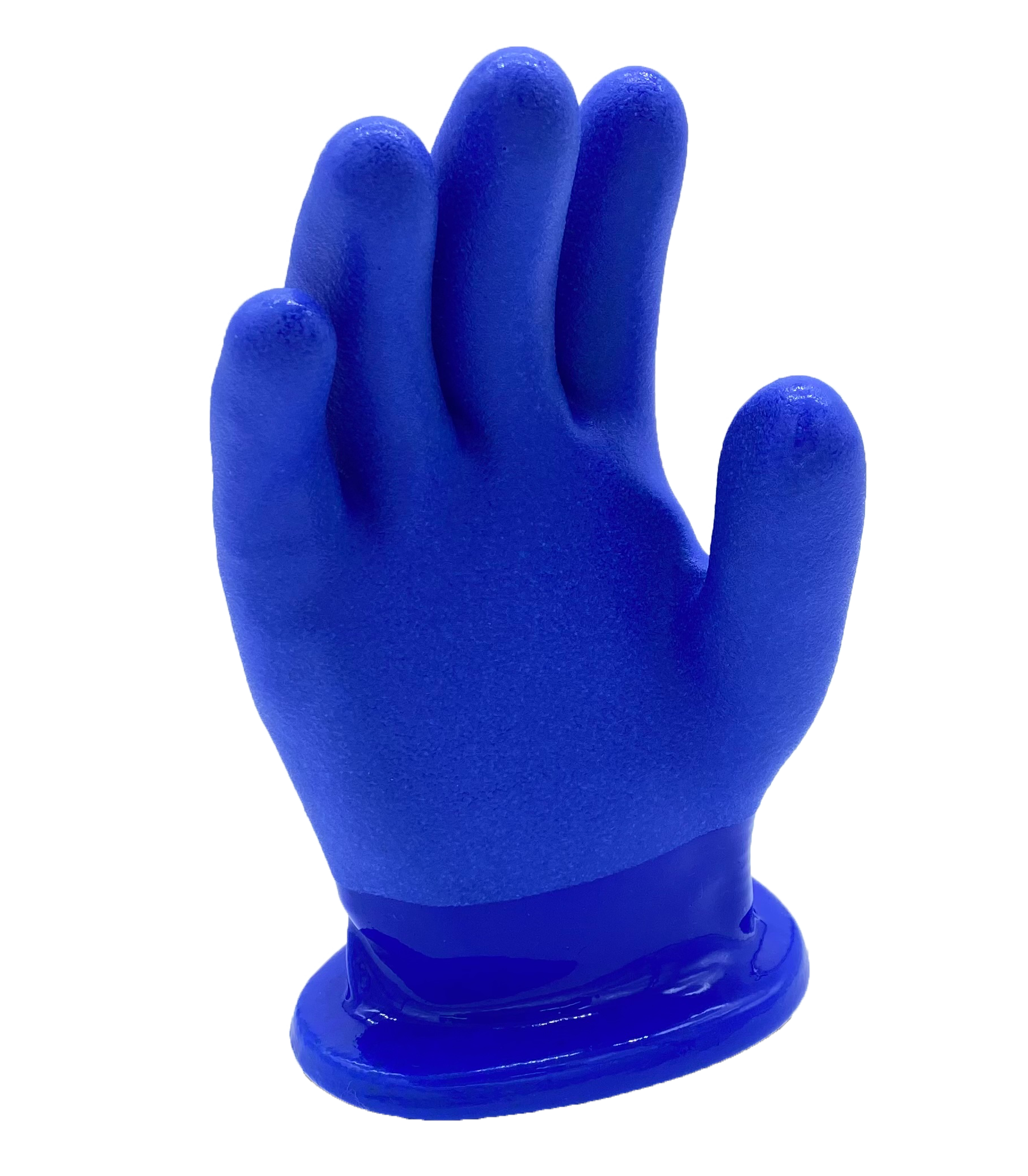 Showa Atlas 660 Blue PVC Chemical Resistant Gloves, Medium Pair