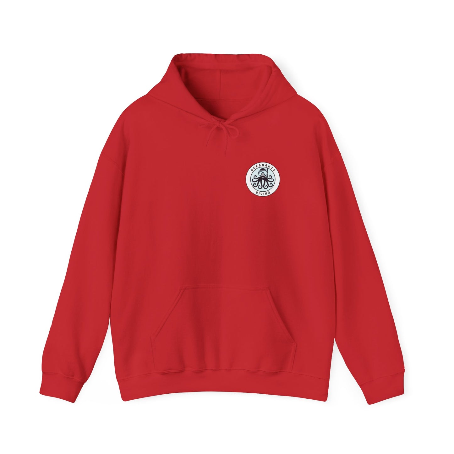 Hooded Sweatshirt Oceanauts Diving Logo Octo Diver Design