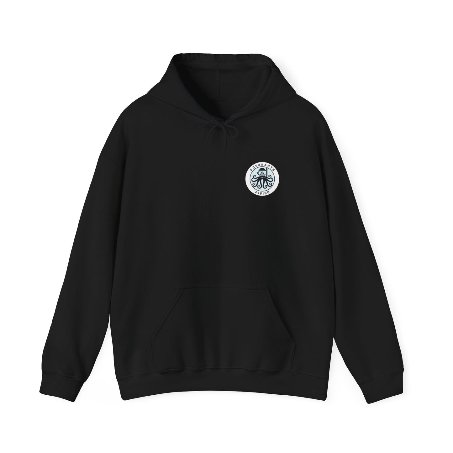 Hooded Sweatshirt Oceanauts Diving Logo Octo Diver Design
