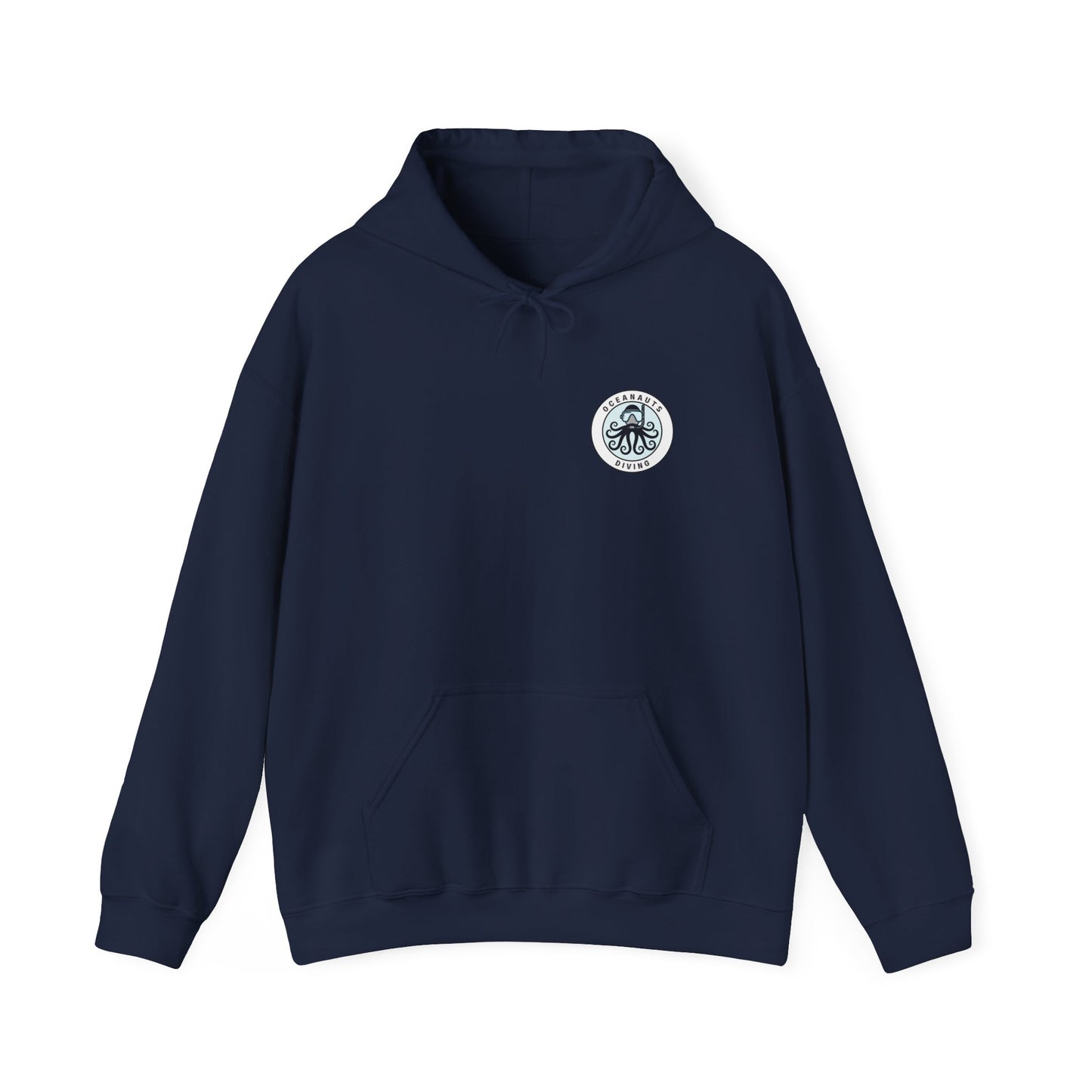 Hooded Sweatshirt Oceanauts Diving Logo Octo Diver Design