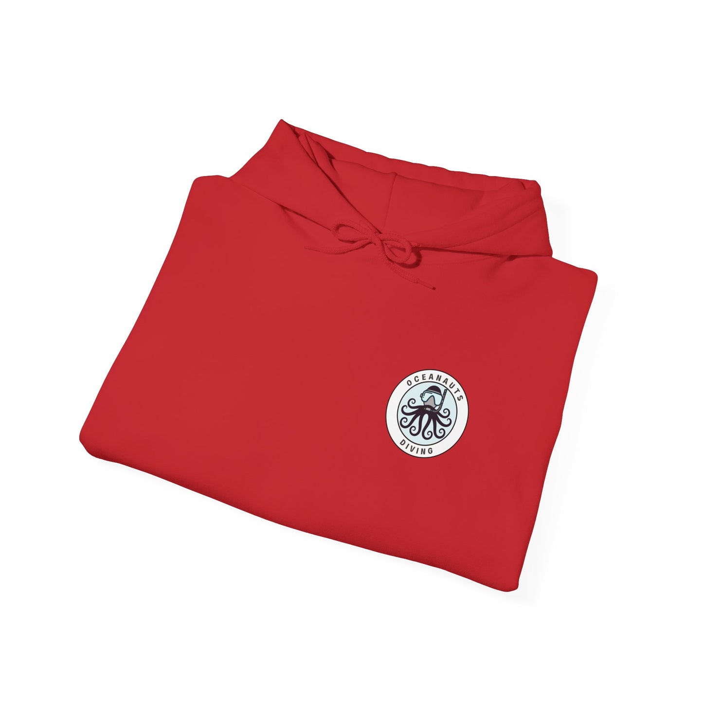 Hooded Sweatshirt Oceanauts Diving Logo Octo Diver Design