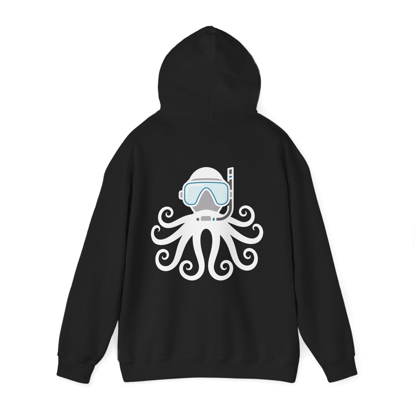 Hooded Sweatshirt Oceanauts Diving Logo Octo Diver Design