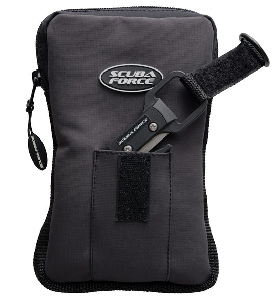 Scuba Force Cargo Pocket front, showing cutter holder
