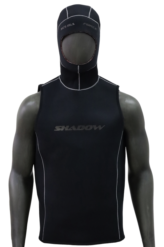 Scuba Force Shadow: 2mm Hooded Vest