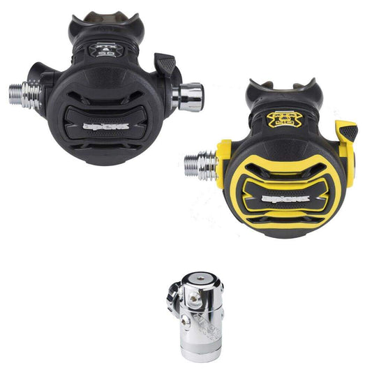 Apeks XTX50 Stage 3 DIN set with XTX40 octopus and DST first stage