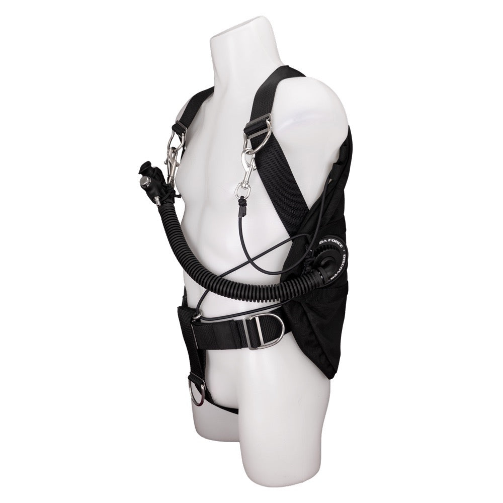 Scuba Force BLADE Pure sidemount set side view