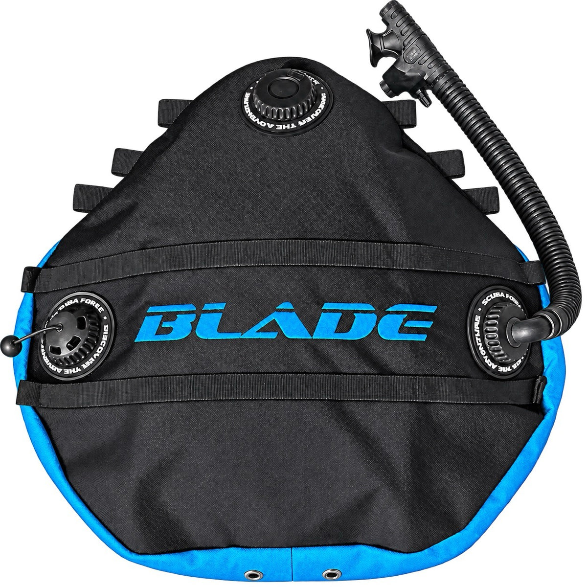 Scuba Force BLADE standalone sidemount wing in blue
