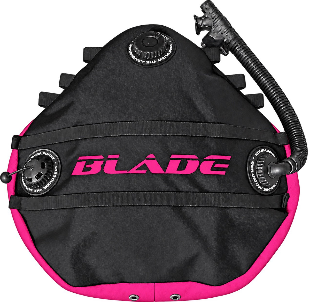 Scuba Force BLADE standalone sidemount wing in pink
