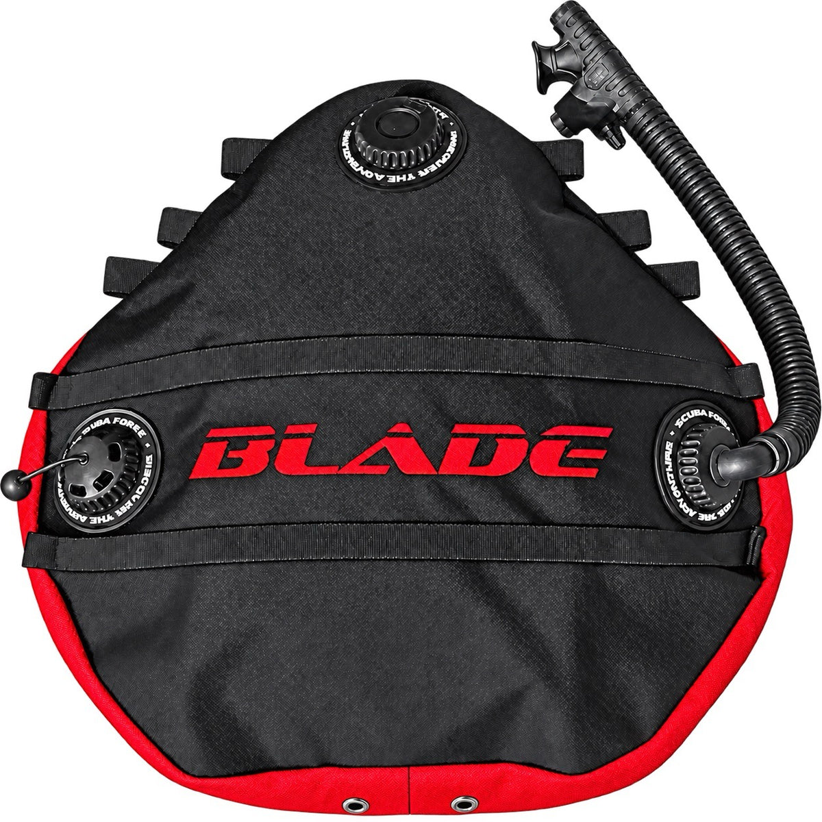 Scuba Force BLADE standalone sidemount wing in red