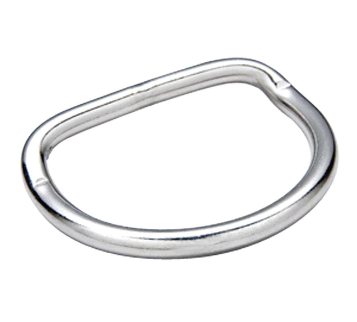 D-Ring 50/5 mm bent