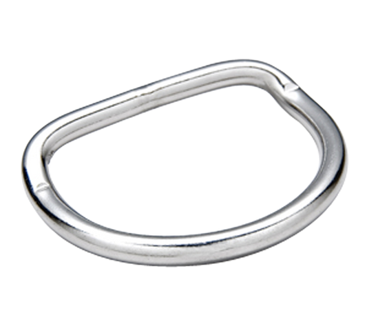 D-Ring 50/5 mm bent