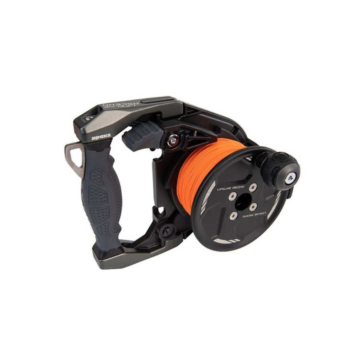 Apeks Lifeline Ascend 60m Reel – Grey – Black / Grey