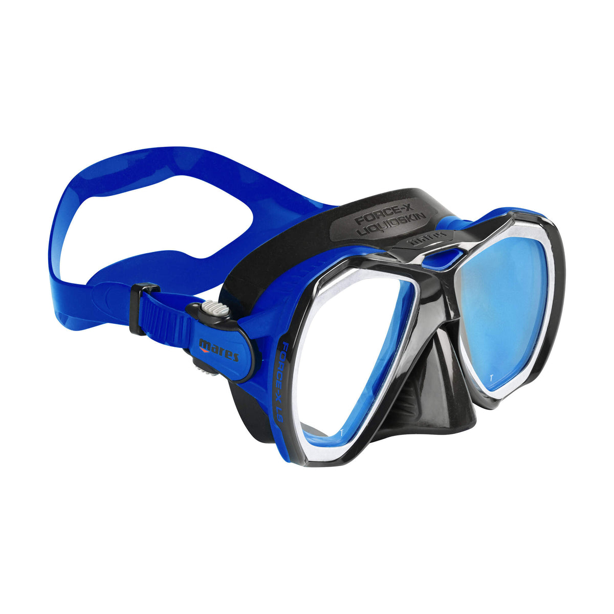 Mares FORCE-X LS blue and black mask