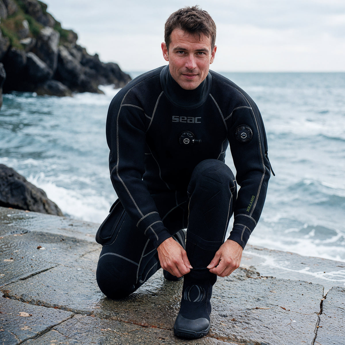 SEAC DryTek Man – shore view