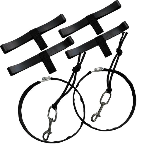 Scuba Force sidemount rigging kit for two 80 cu ft cylinders