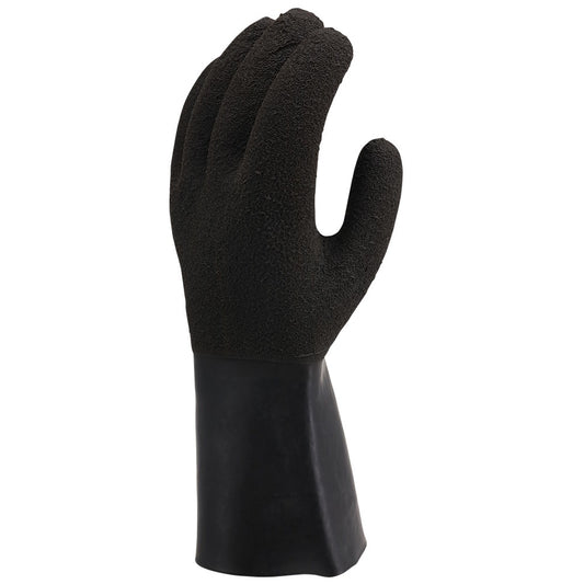 Black Scuba Force Thenar dry glove with textured grip