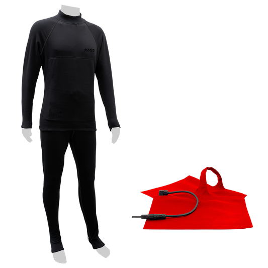 Scuba Force X-Heat garment with heating pads